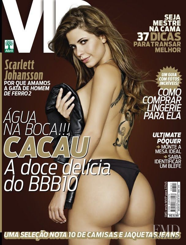 Claudia Colucci featured on the VIP cover from April 2010