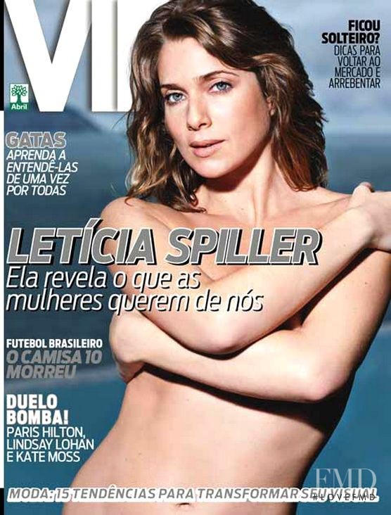Letícia Spiller featured on the VIP cover from September 2010
