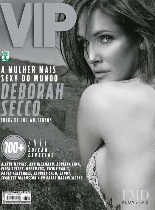 Deborah Secco featured on the VIP cover from November 2011
