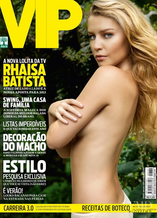 Rhaisa Gomes Batista featured on the VIP cover from January 2013