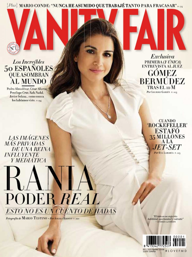 featured on the Vanity Fair Spain cover from September 2008
