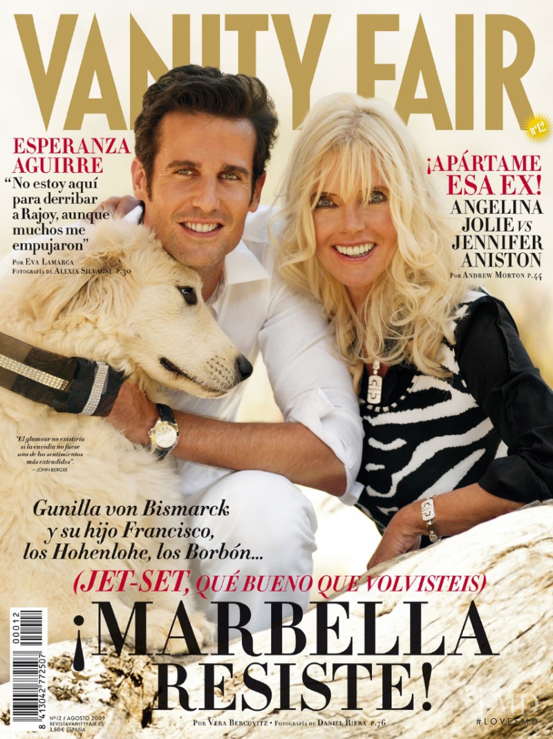 featured on the Vanity Fair Spain cover from August 2009
