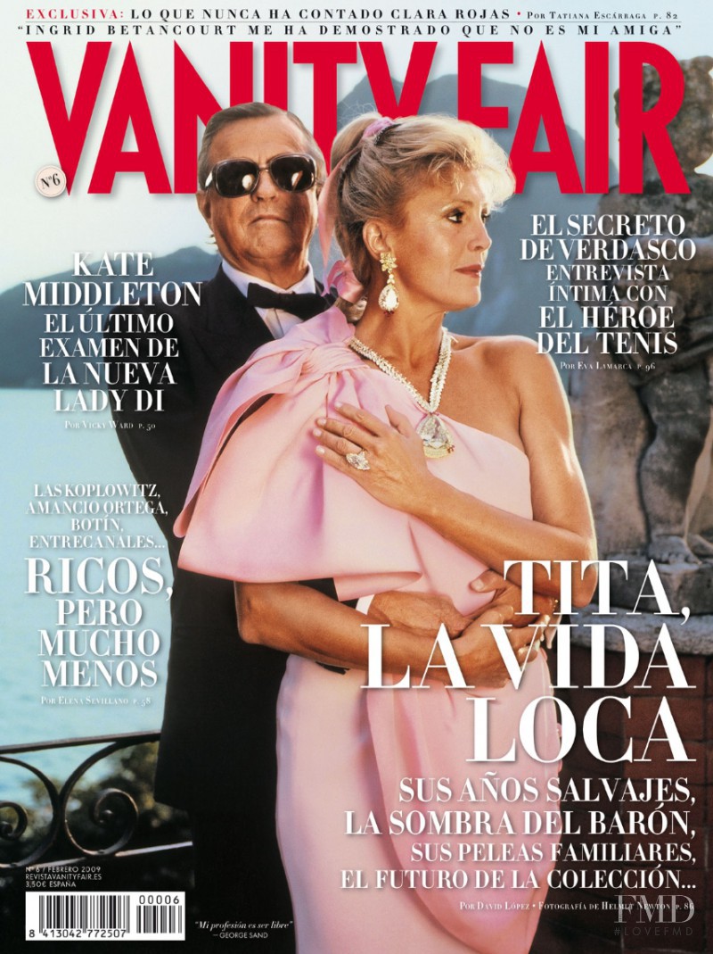  featured on the Vanity Fair Spain cover from February 2009
