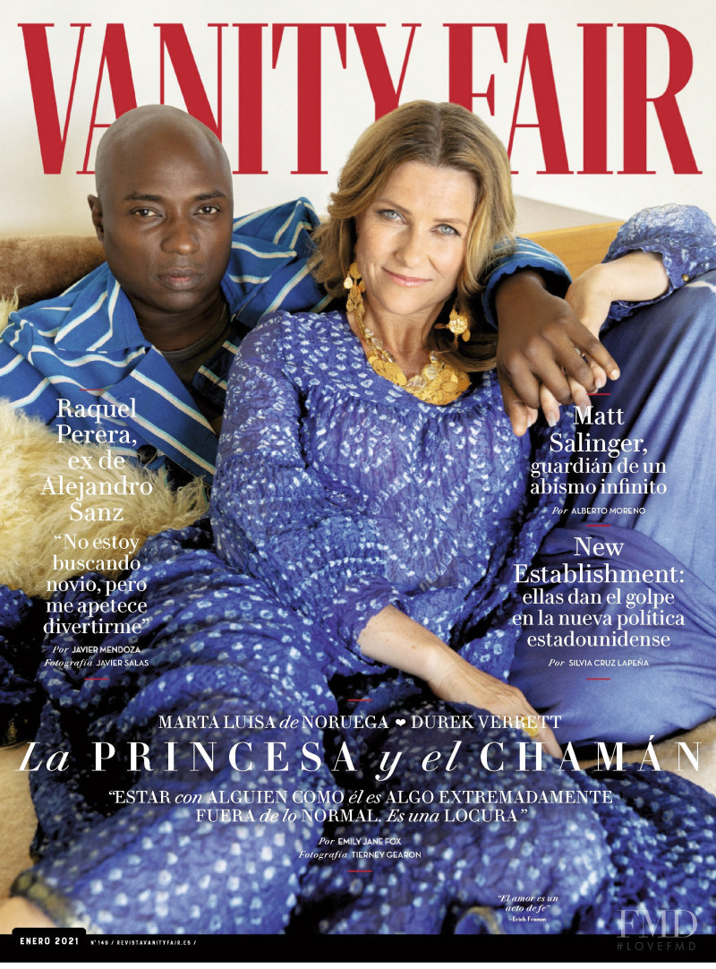  featured on the Vanity Fair Spain cover from January 2021