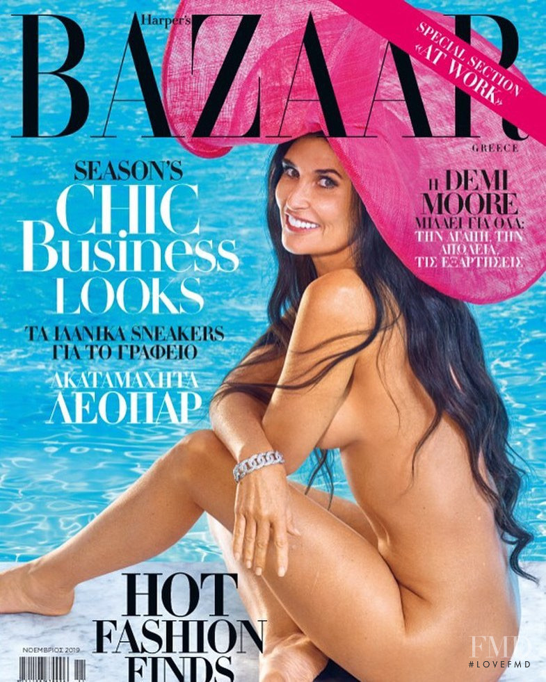  featured on the Harper\'s Bazaar Greece cover from November 2019