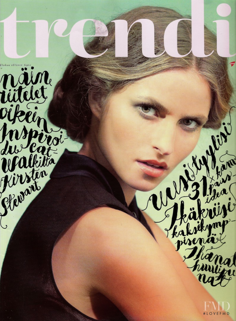 Elinor Zino featured on the trendi cover from August 2010