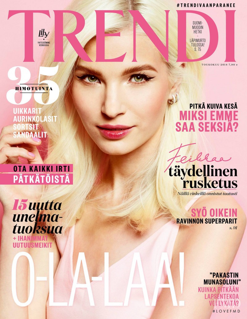  featured on the trendi cover from May 2014