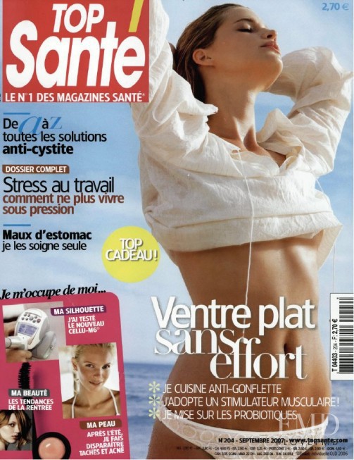  featured on the Top Santé France cover from August 2007