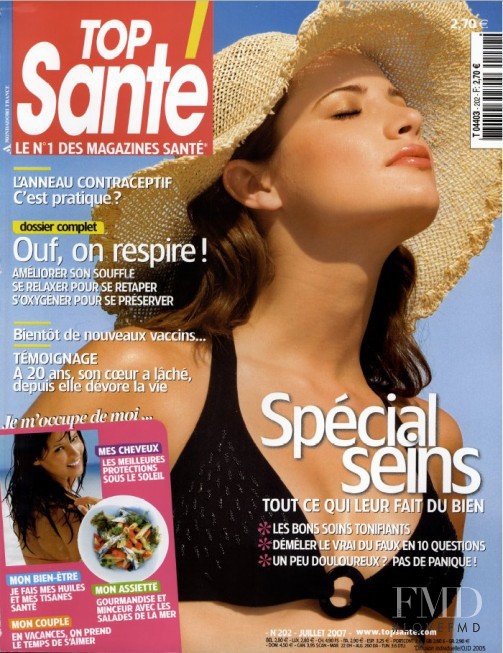  featured on the Top Santé France cover from June 2007