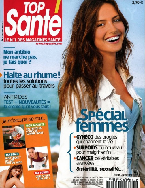  featured on the Top Santé France cover from October 2007