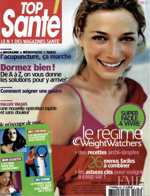  featured on the Top Santé France cover from September 2007