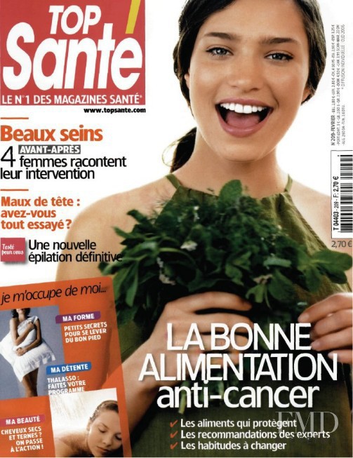  featured on the Top Santé France cover from January 2008