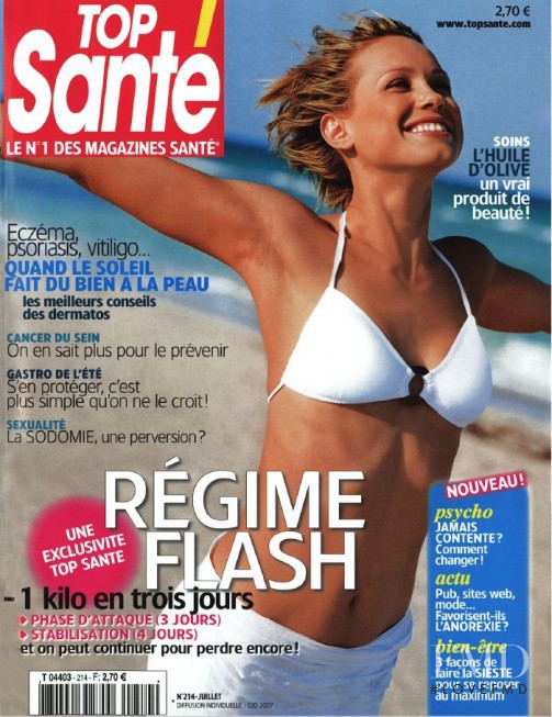  featured on the Top Santé France cover from June 2008