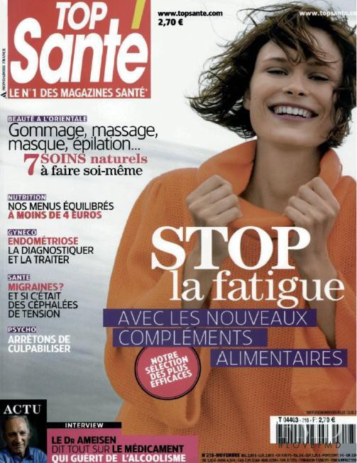  featured on the Top Santé France cover from October 2008