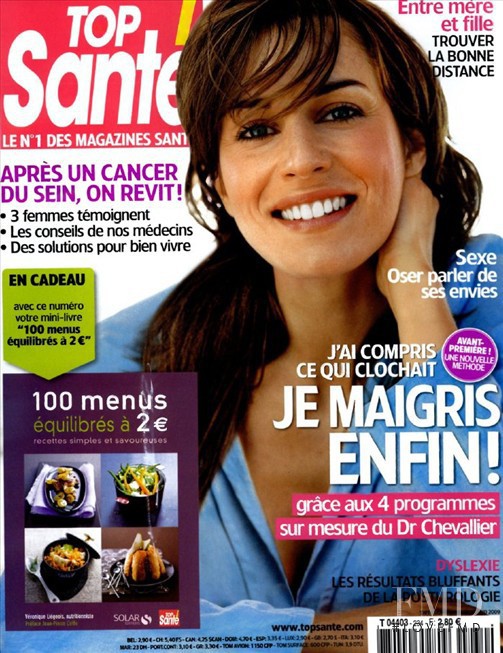  featured on the Top Santé France cover from February 2010