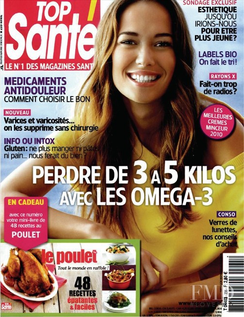  featured on the Top Santé France cover from March 2010