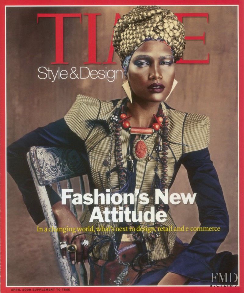 Arlenis Sosa featured on the TIME Style & Design cover from April 2009