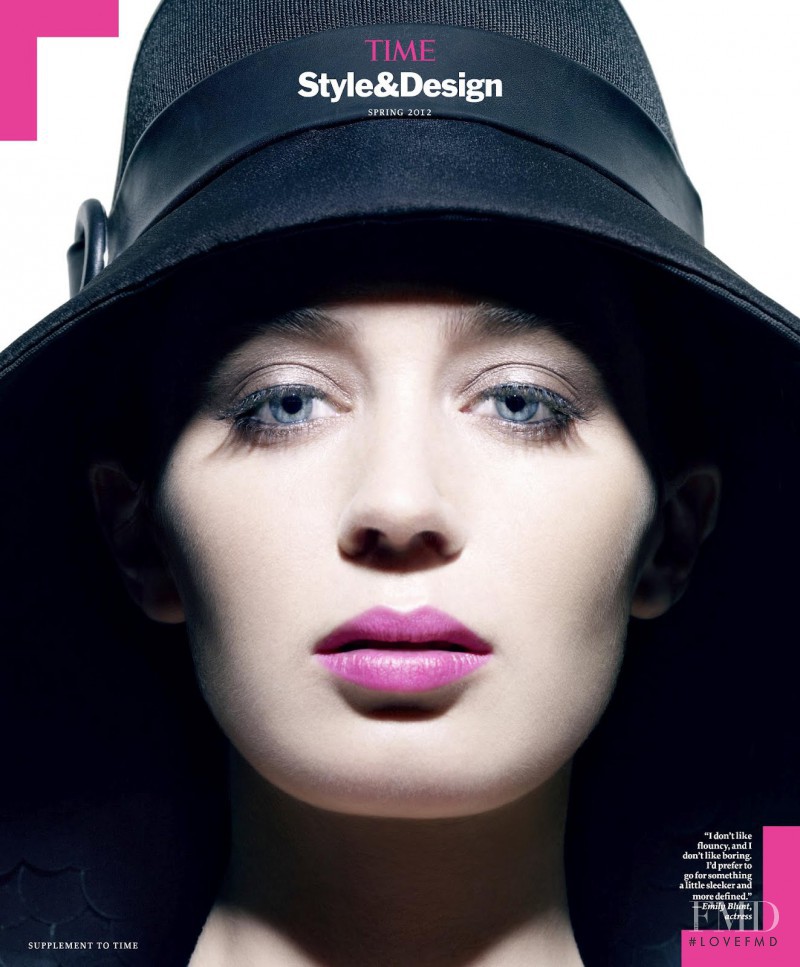Emily Blunt featured on the TIME Style & Design cover from March 2012