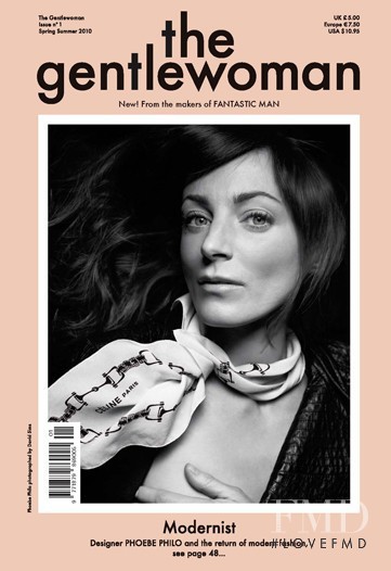 Phoebe Philo featured on the the gentlewoman cover from April 2010