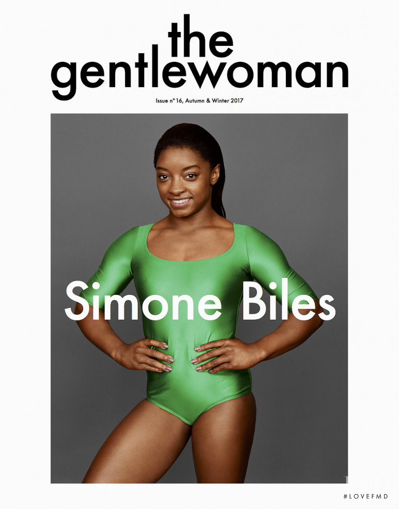 Simone Biles featured on the the gentlewoman cover from September 2017