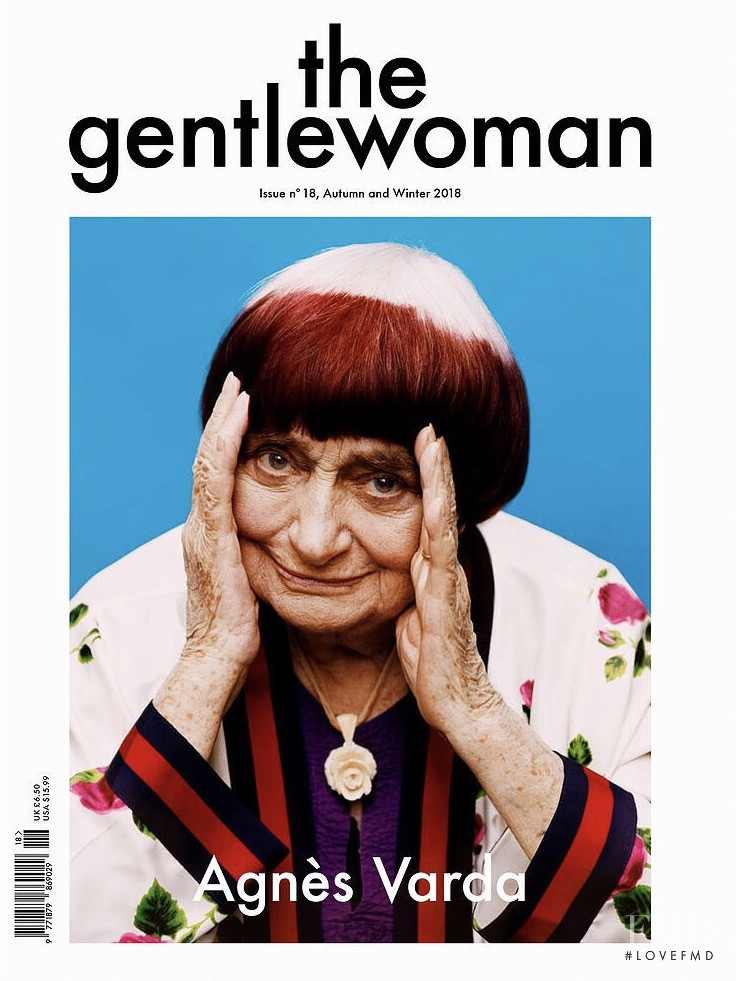 Agnès Varda featured on the the gentlewoman cover from February 2018