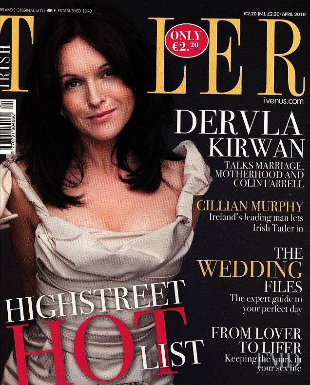  featured on the Tatler Ireland cover from April 2010