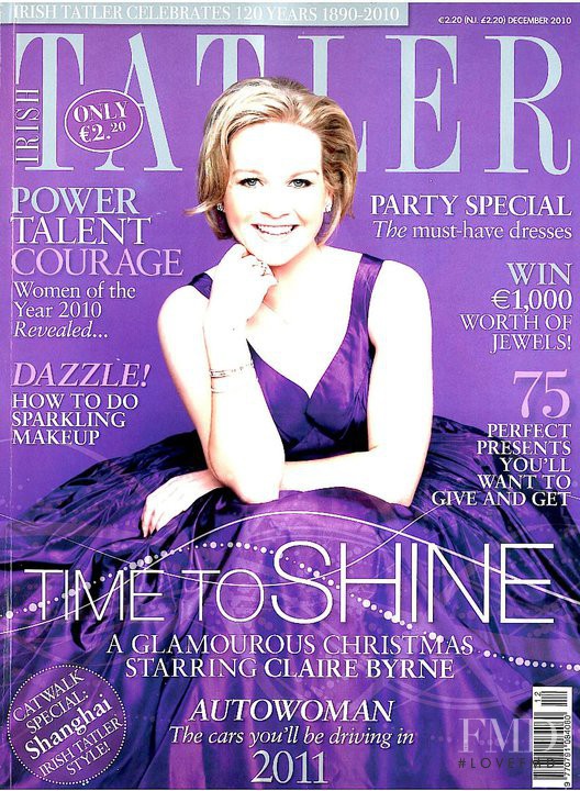  featured on the Tatler Ireland cover from December 2010