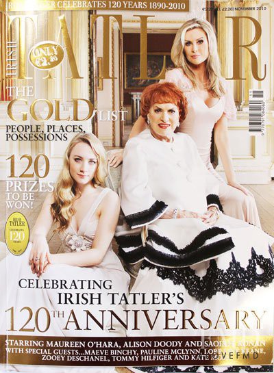  featured on the Tatler Ireland cover from November 2010