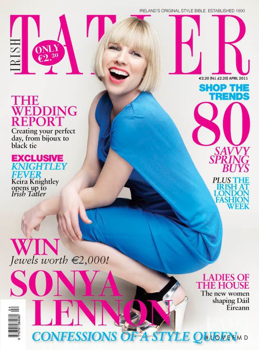  featured on the Tatler Ireland cover from April 2011