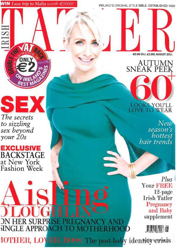  featured on the Tatler Ireland cover from August 2011