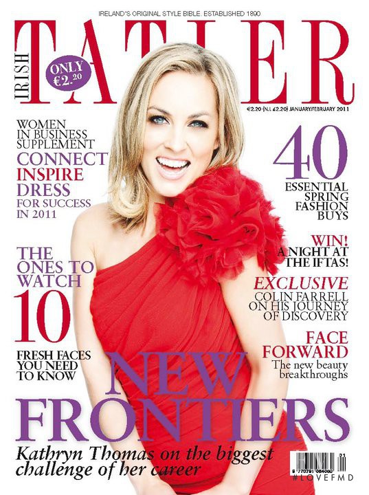  featured on the Tatler Ireland cover from January 2011