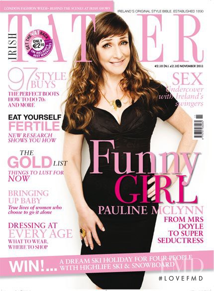  featured on the Tatler Ireland cover from November 2011