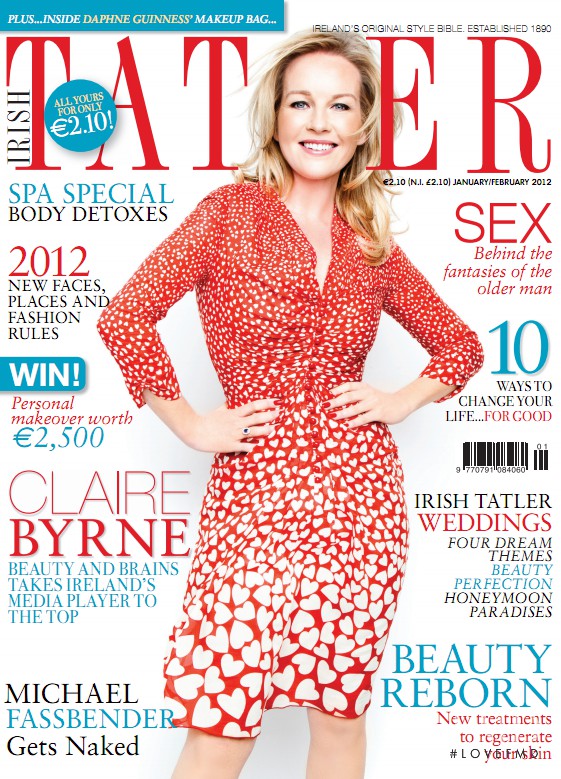  featured on the Tatler Ireland cover from January 2012