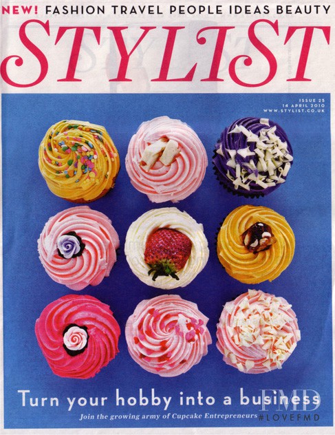  featured on the Stylist cover from April 2010
