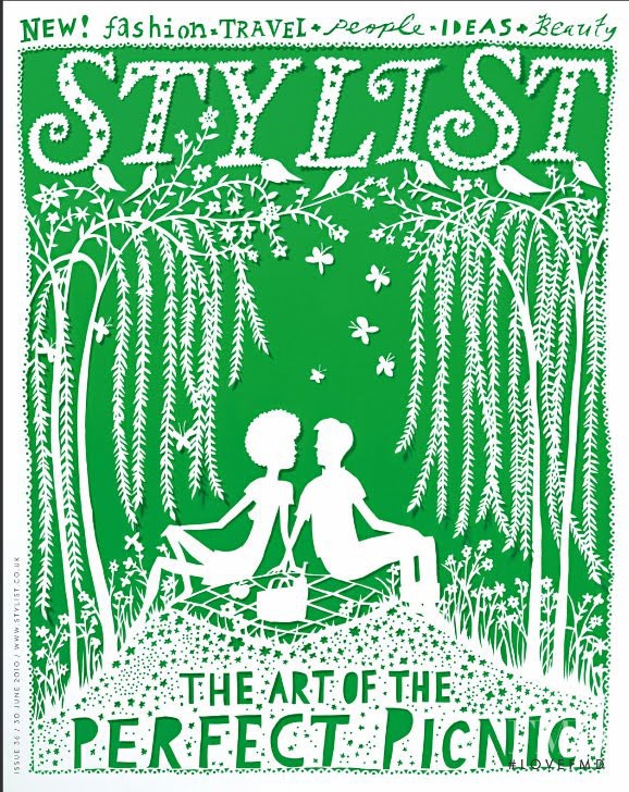  featured on the Stylist cover from June 2010