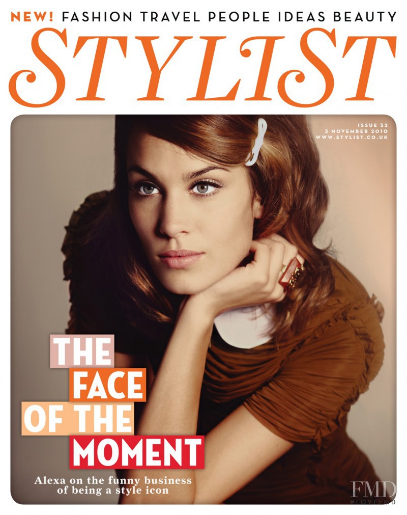  featured on the Stylist cover from November 2010