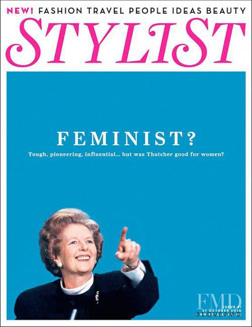  featured on the Stylist cover from October 2010