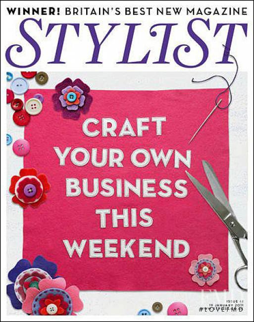  featured on the Stylist cover from January 2011