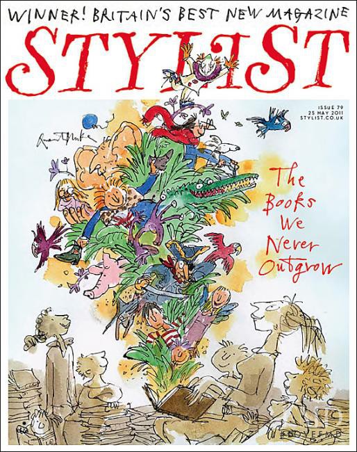  featured on the Stylist cover from May 2011