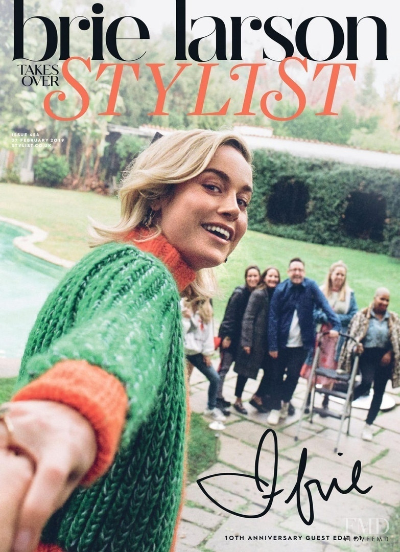 Bire Larson featured on the Stylist cover from February 2019