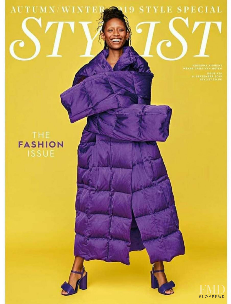 Adesuwa Aighewi featured on the Stylist cover from September 2019