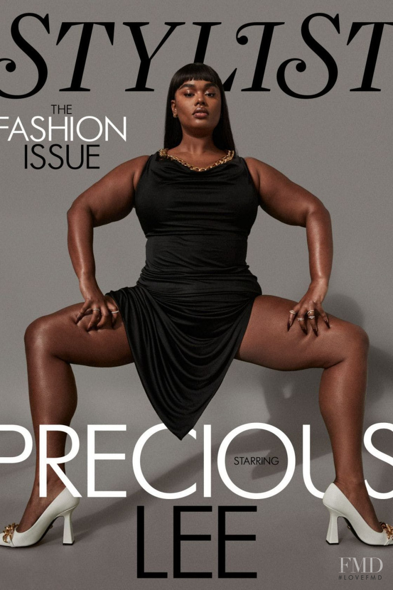 Precious Lee featured on the Stylist cover from February 2022