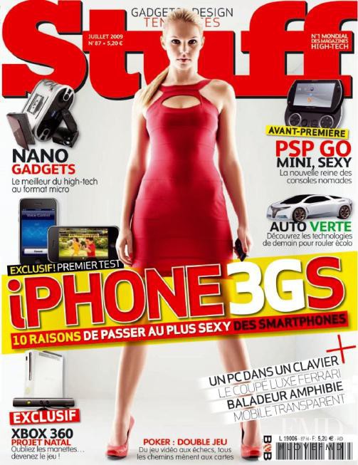  featured on the Stuff France cover from July 2009