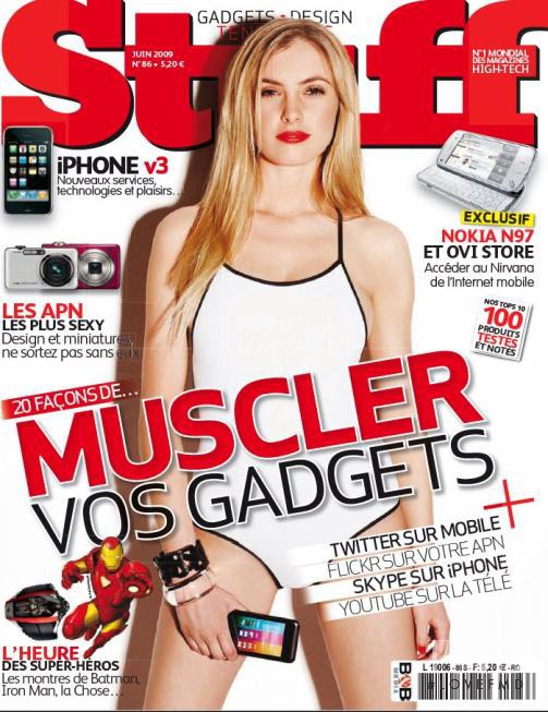  featured on the Stuff France cover from June 2009