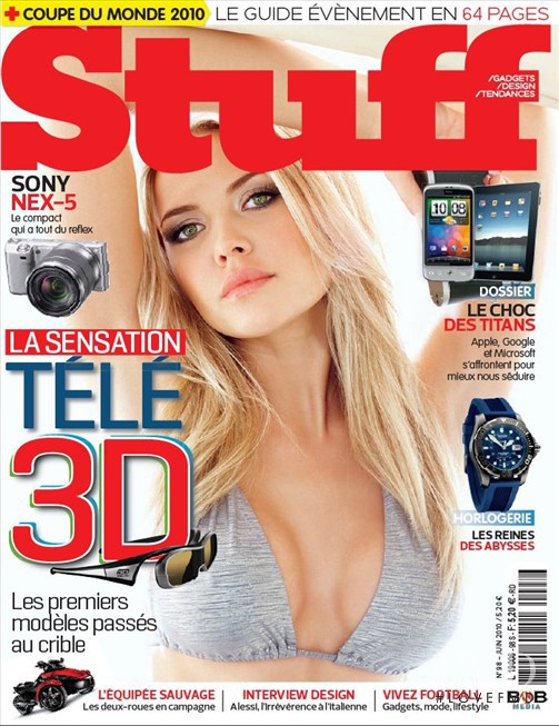  featured on the Stuff France cover from June 2010