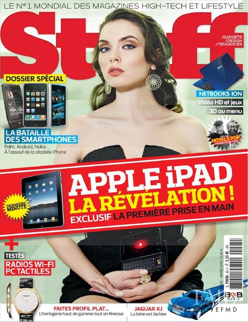  featured on the Stuff France cover from March 2010