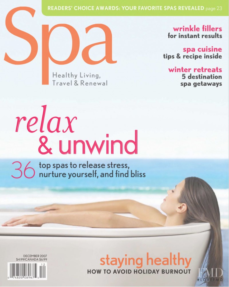  featured on the spa USA cover from November 2007