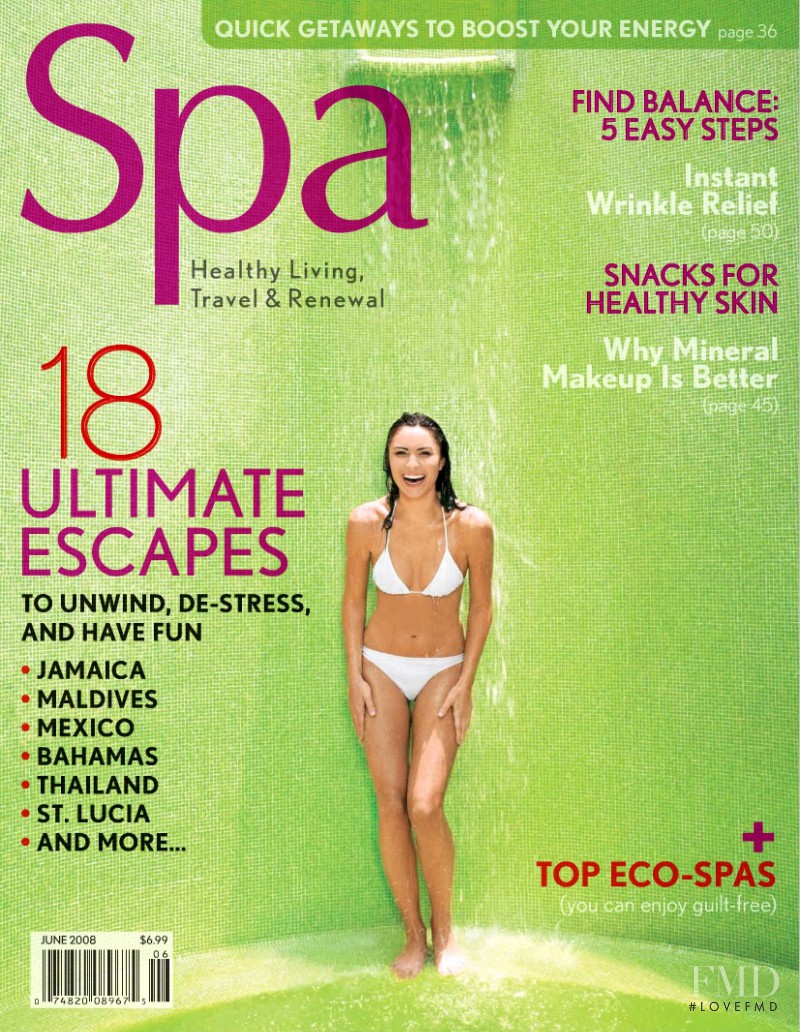  featured on the spa USA cover from May 2008