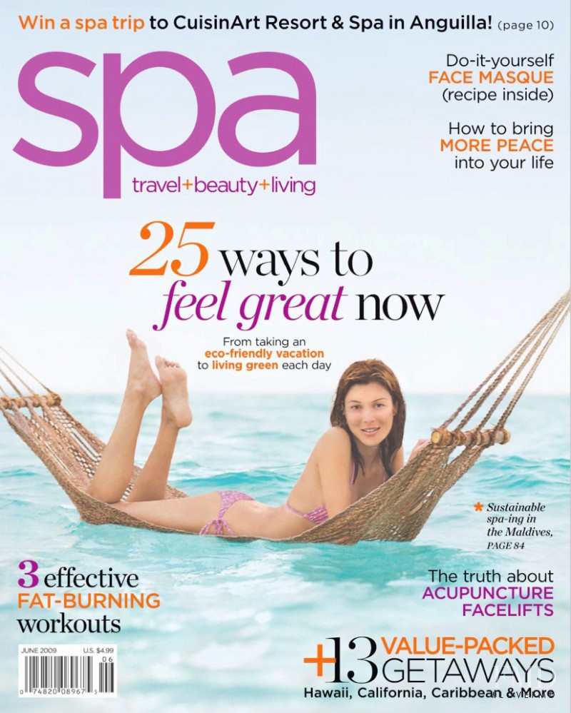  featured on the spa USA cover from June 2009