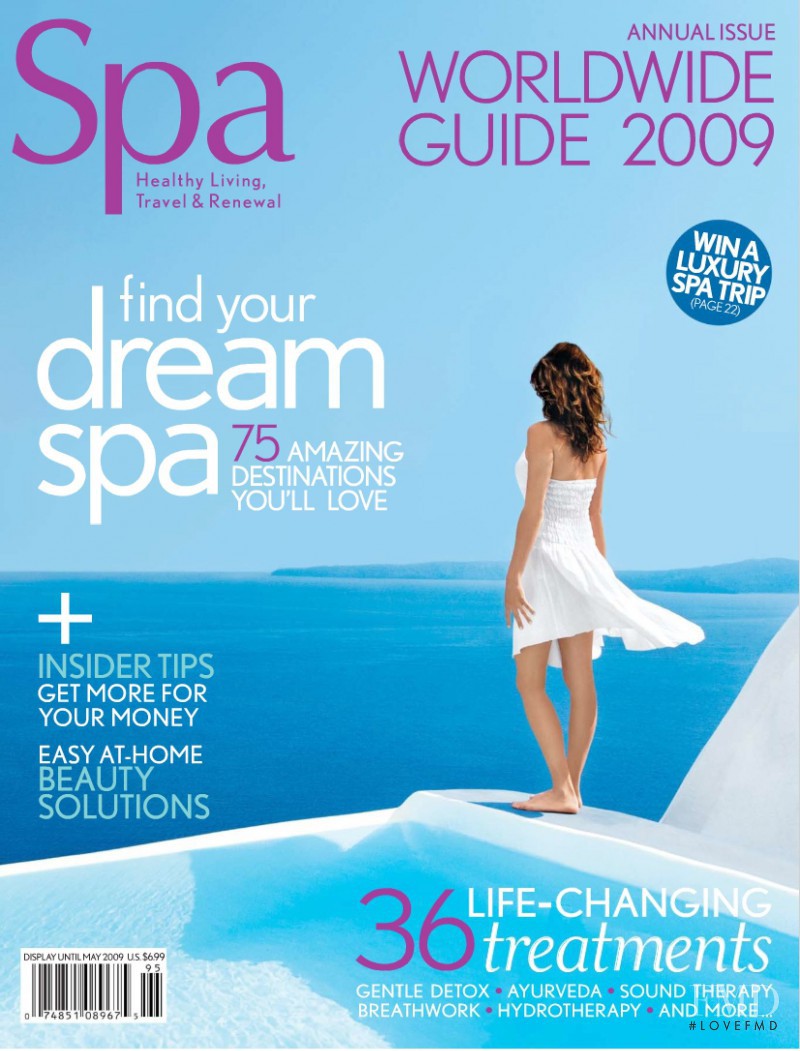  featured on the spa USA cover from May 2009